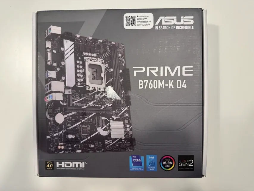Placa base Asus Prime B760M-K D4