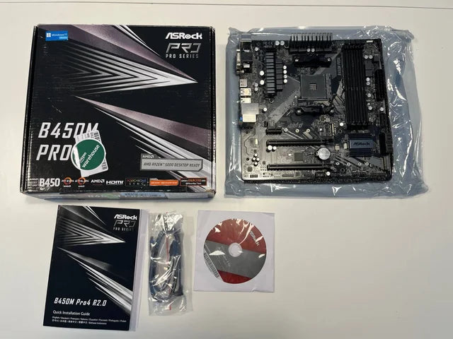Placa base ASRock B450M Pro4