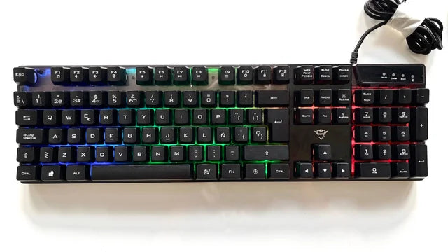 Teclado Gamer Trust GXT 835 Azor RGB