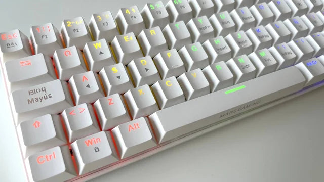 Mars Gaming MK60W - Teclado Mecánico