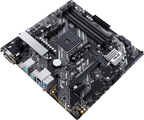 ASUS PRIME B450M-A II, AMD AM4, MATX, 128GB DDR4, 4DIMM, HDMI, DVI, D-SUB, PCIE