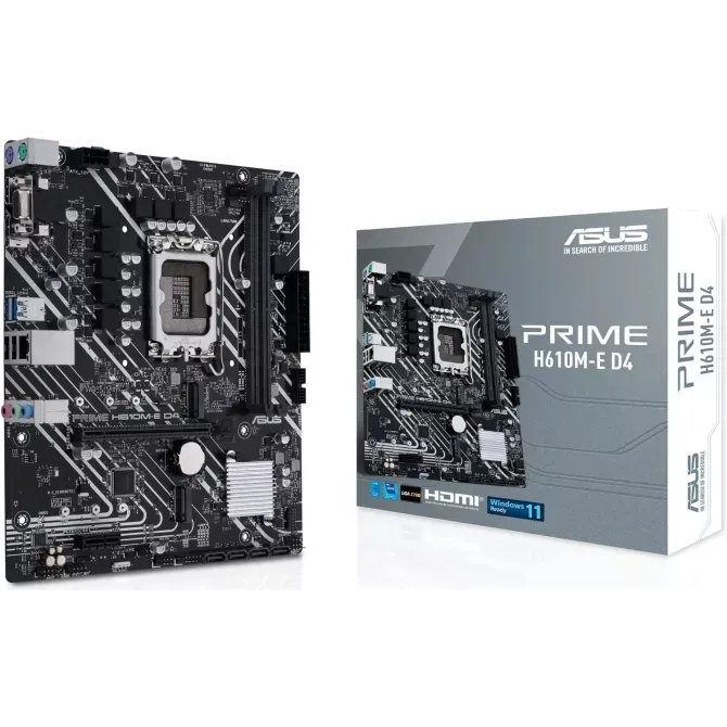 ASUS PRIME H610M-E-CSM Intel H610 LGA 1700 micro ATX