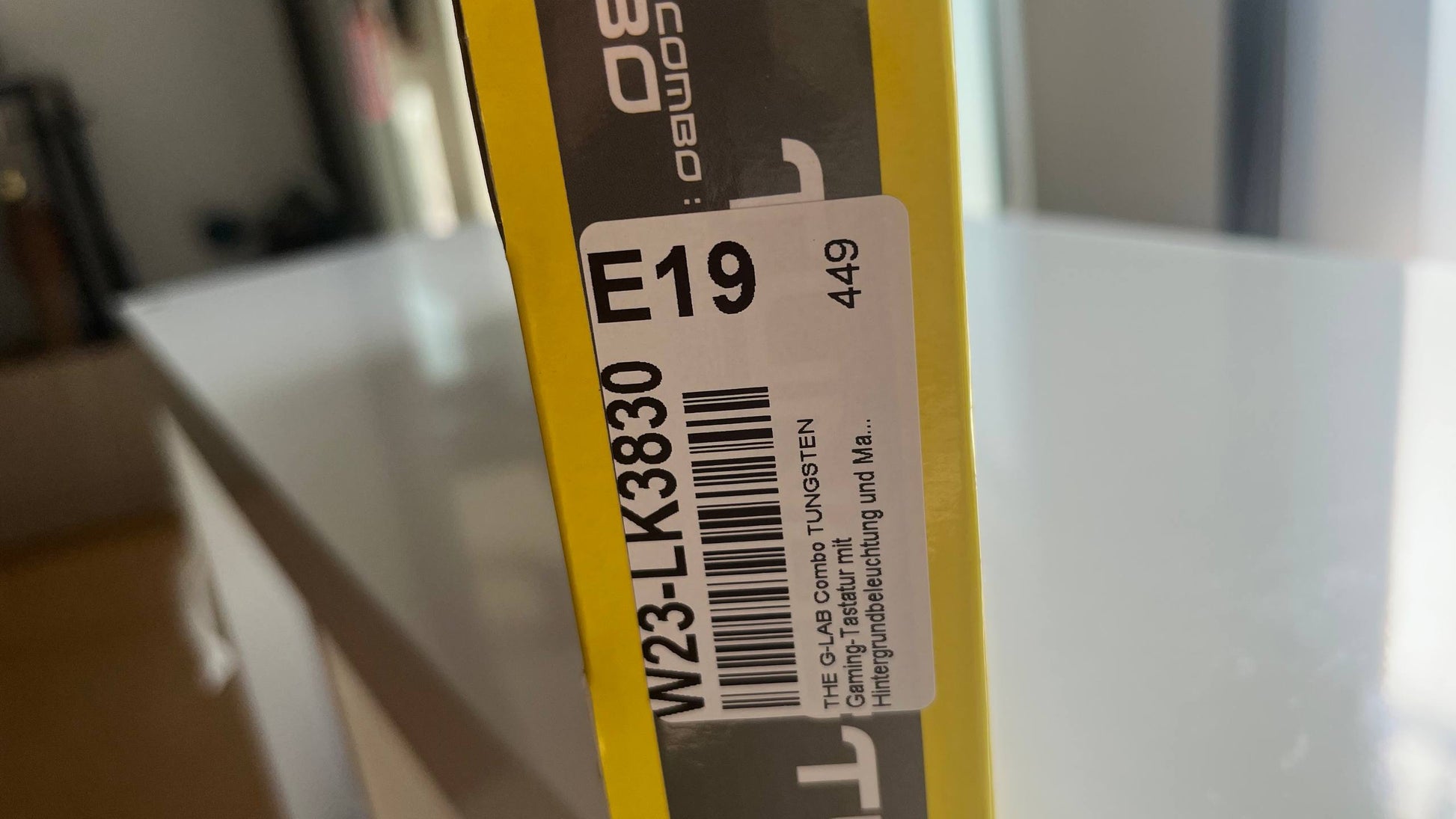 The G-Lab Combo Tungsten – Teclado y ratón inalámbricos