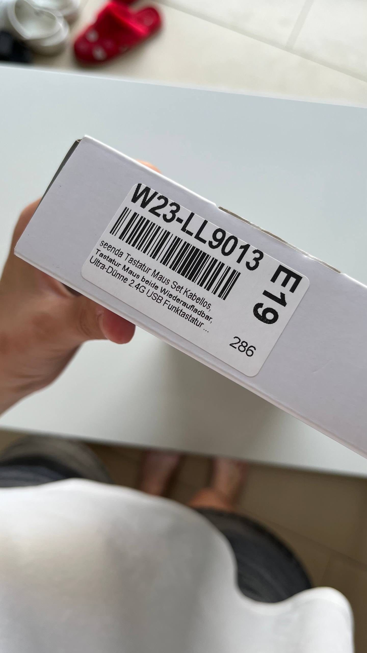 Seenda – Teclado Bluetooth con ratón inalámbrico