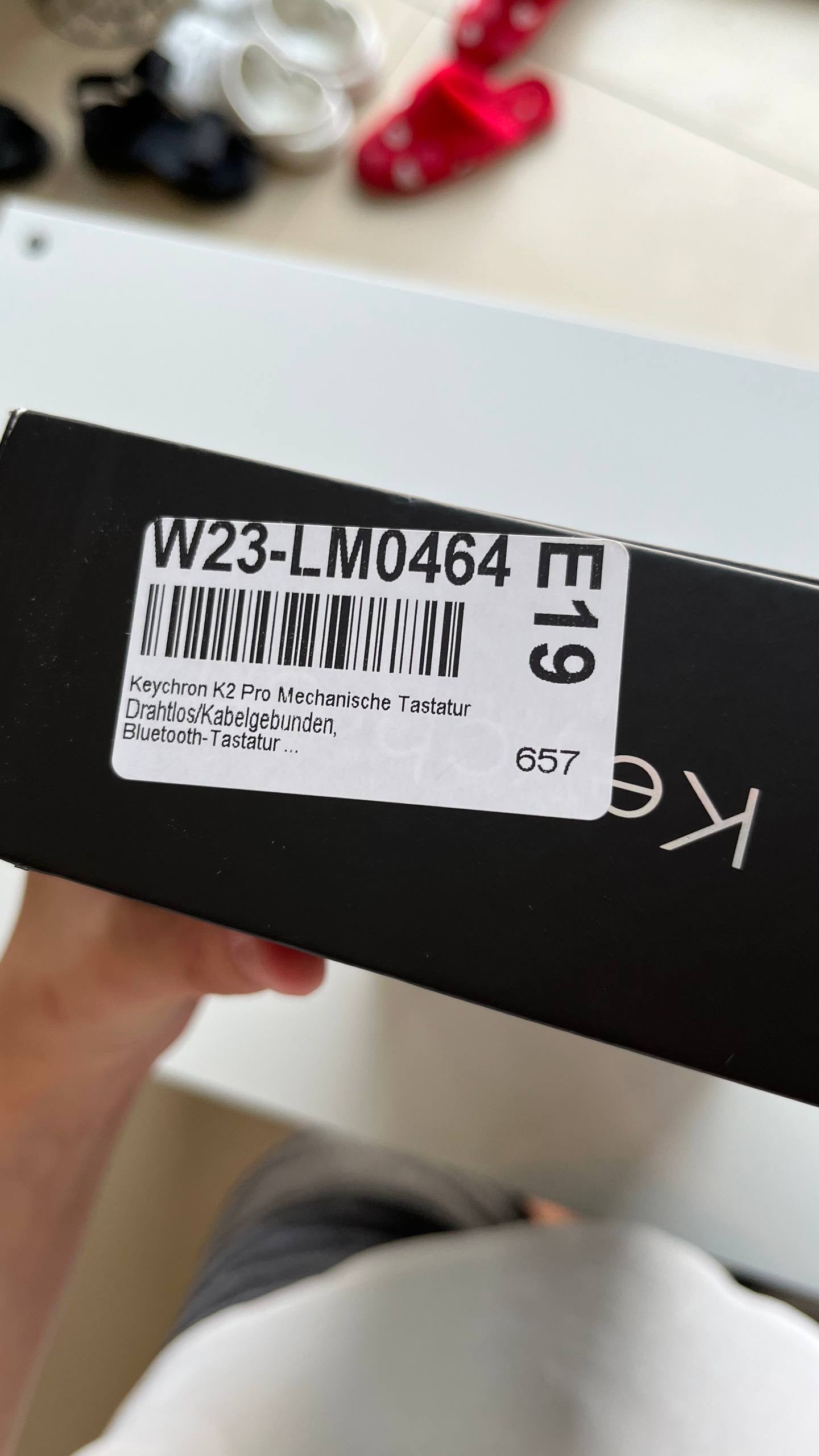 Keychron K2 Pro – Teclado mecánico inalámbrico/cableado