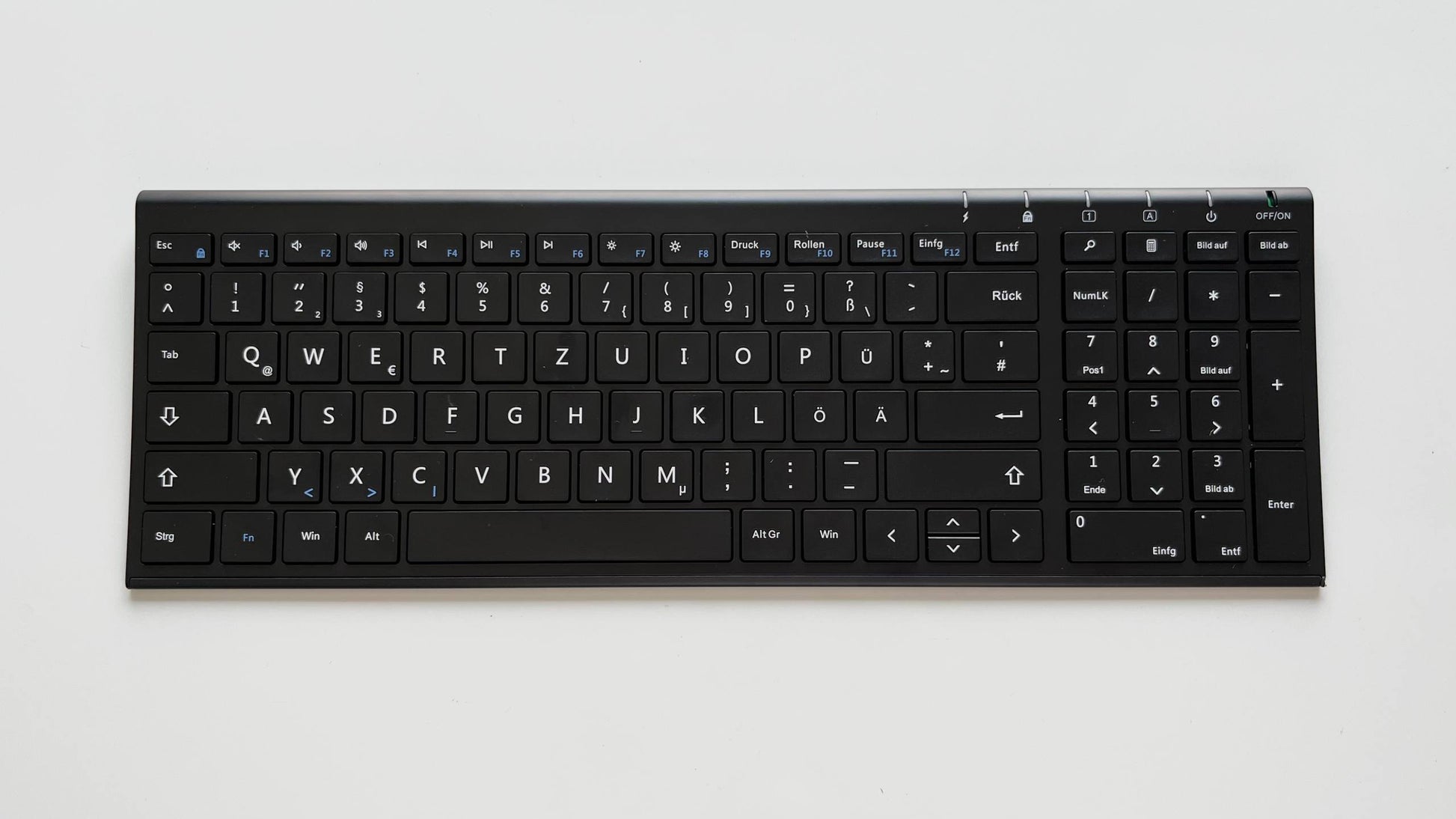 Seenda – Teclado Bluetooth con ratón inalámbrico
