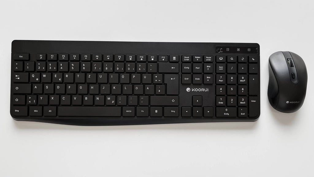 KOORUI Teclado y ratón inalámbricos