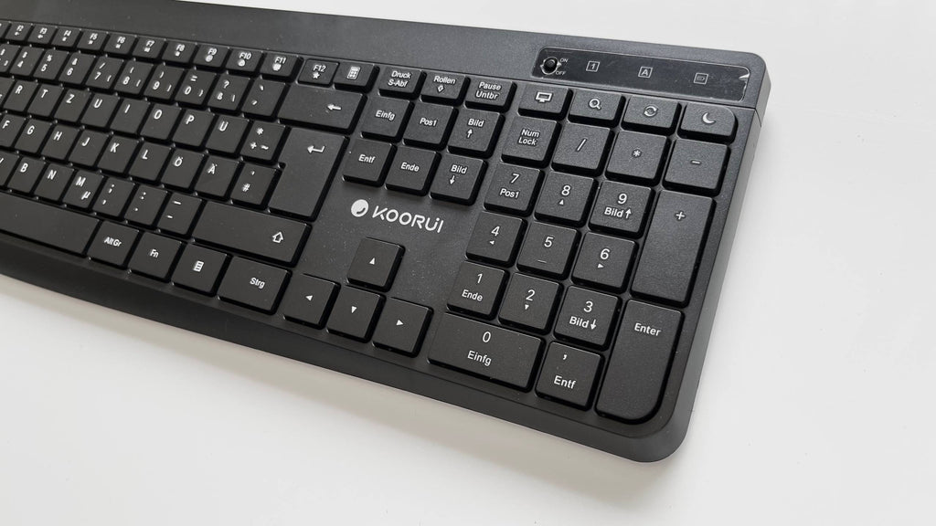 KOORUI Teclado y ratón inalámbricos