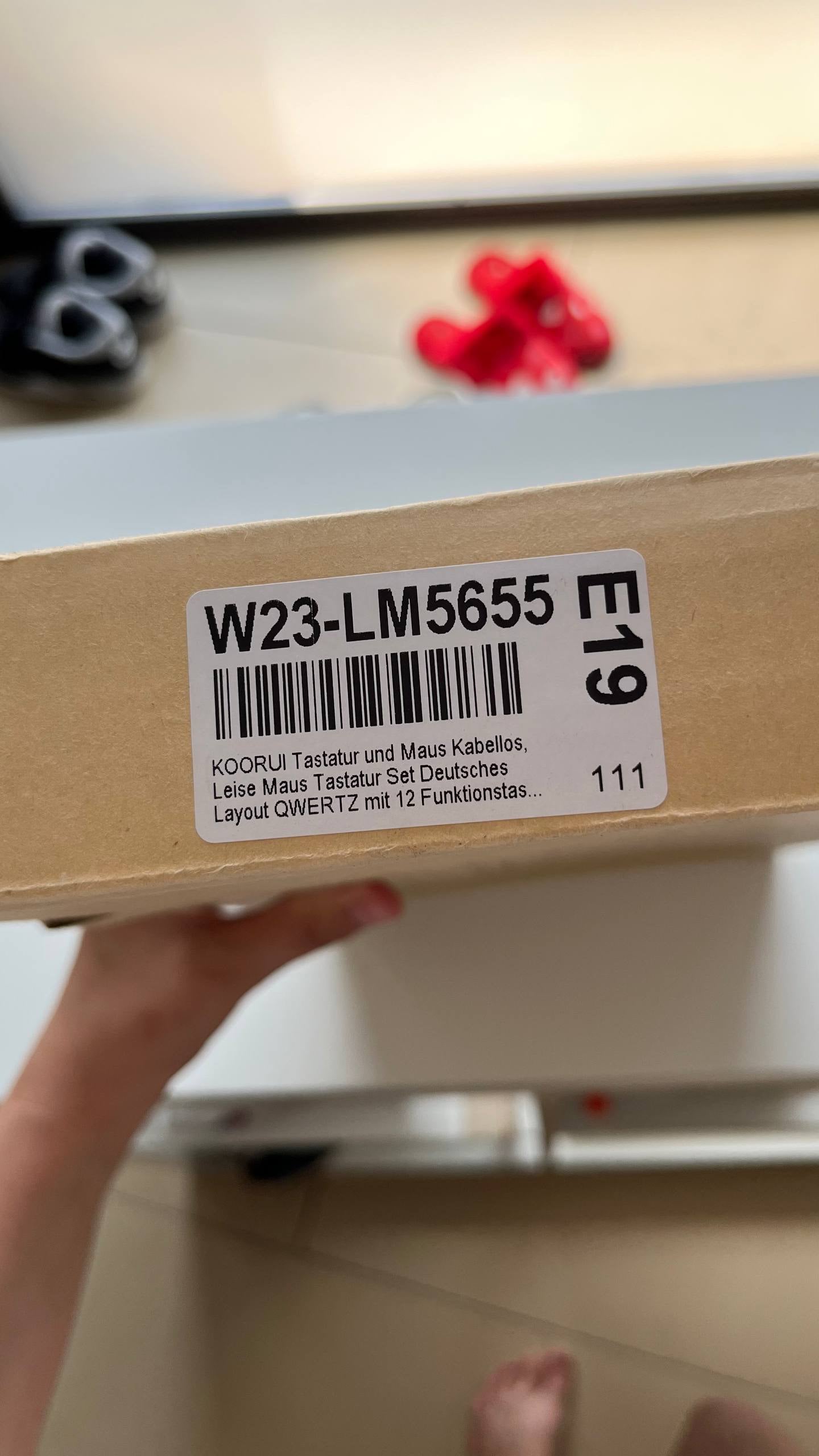KOORUI Teclado y ratón inalámbricos