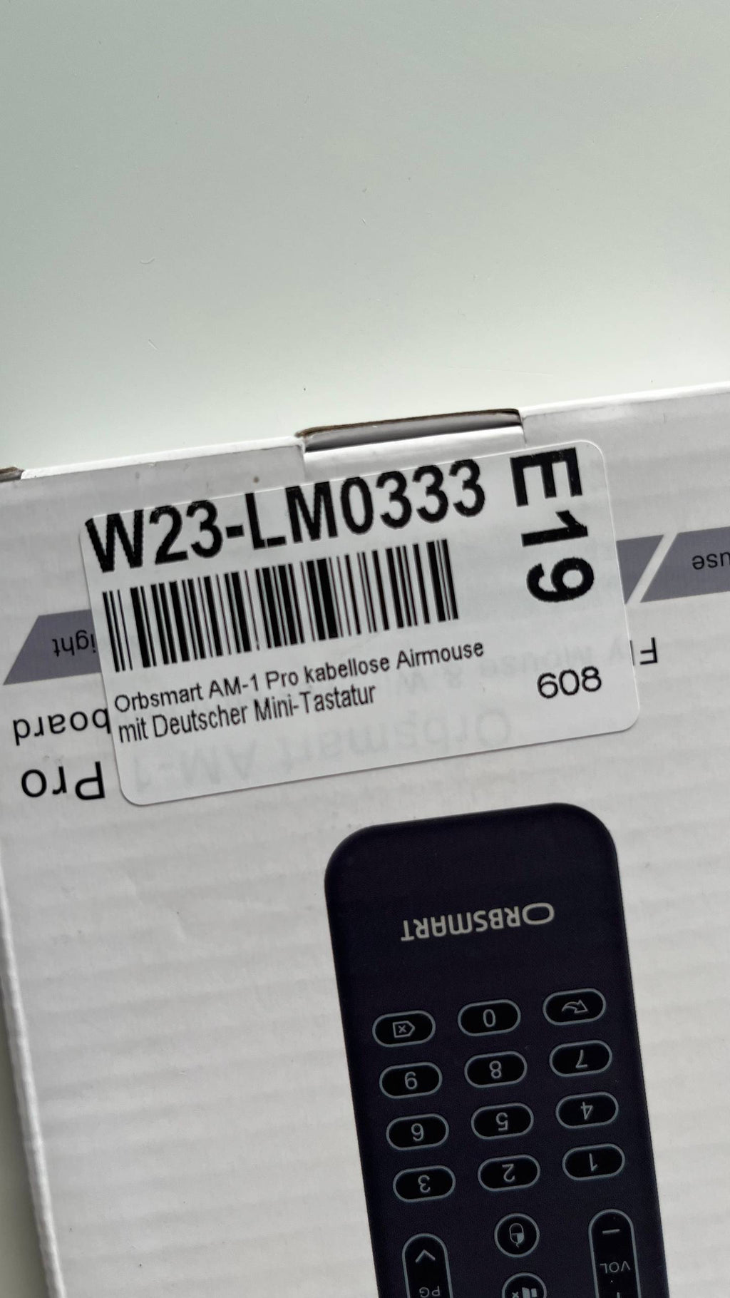 Orbsmart Am-1 Pro - Mando a Distancia inalámbrico