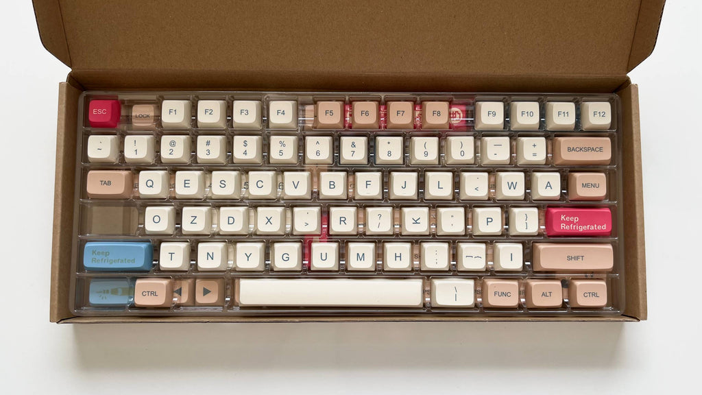 SOLIDEE Soy Milk White – Set de Keycaps PBT