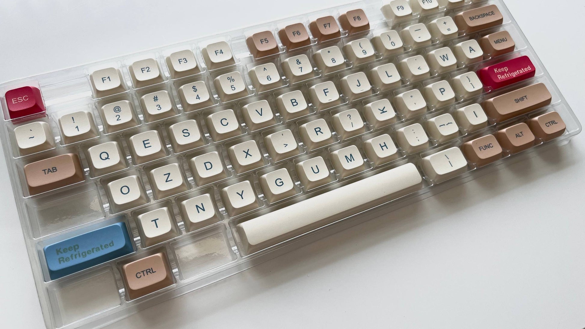 SOLIDEE Soy Milk White – Set de Keycaps PBT