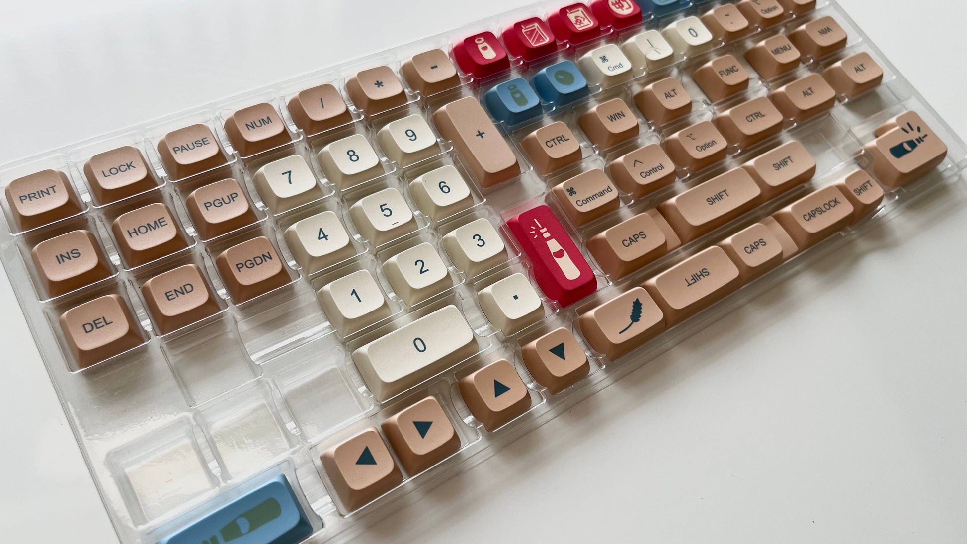 SOLIDEE Soy Milk White – Set de Keycaps PBT