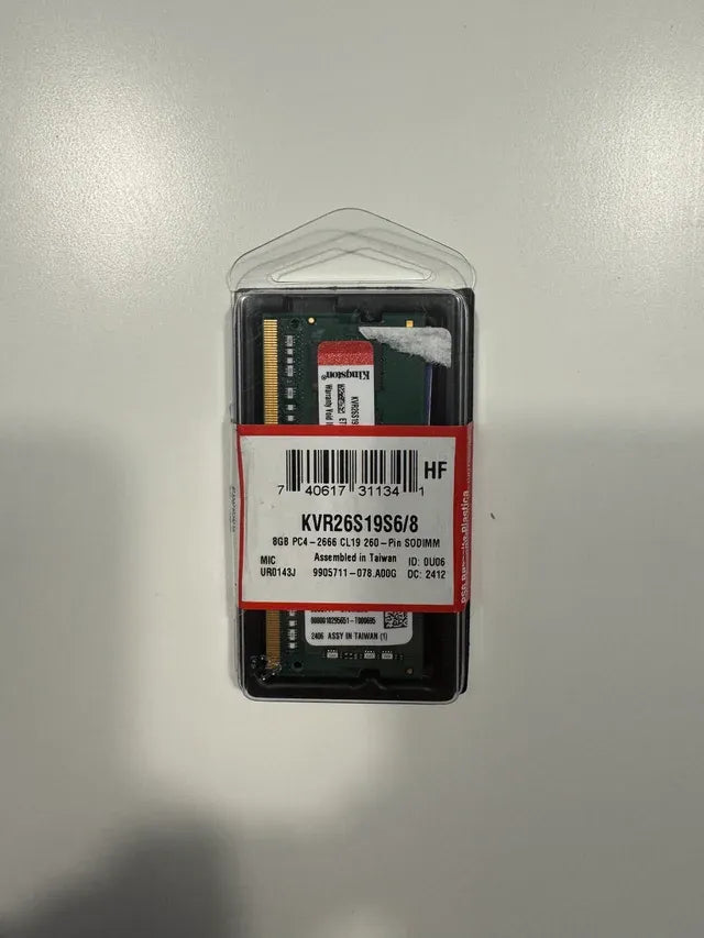 RAM Kingston 8GB - ValueRAM