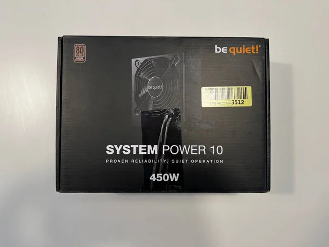 Be Quiet! System Power 10 450w 80plus Bronze