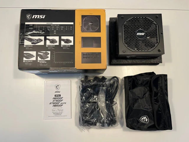 MSI MPG A650GF - Fuente alimentación