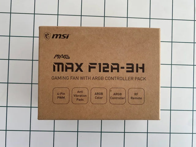 MSI Max F12A-3H - Ventiladores RGB
