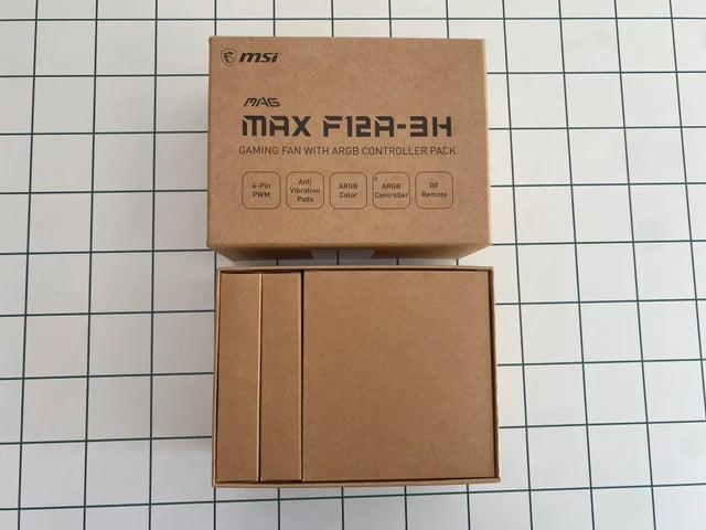 MSI Max F12A-3H - Ventiladores RGB