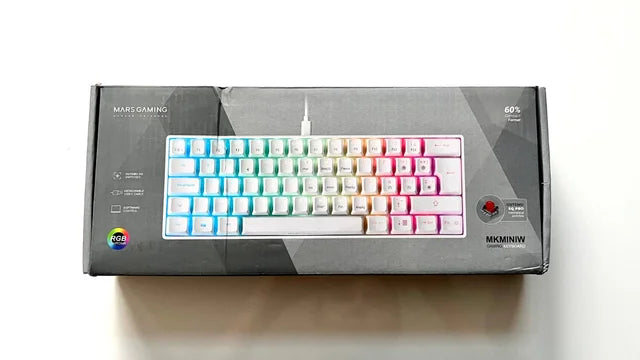 Mars Gaming MKMINI - Teclado mecánico RGB