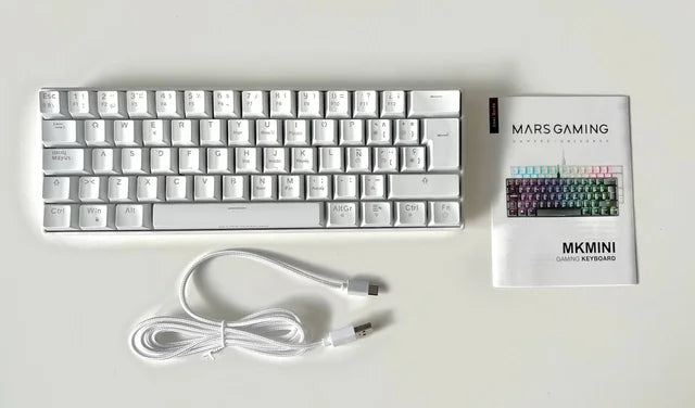 Mars Gaming MKMINI - Teclado mecánico RGB
