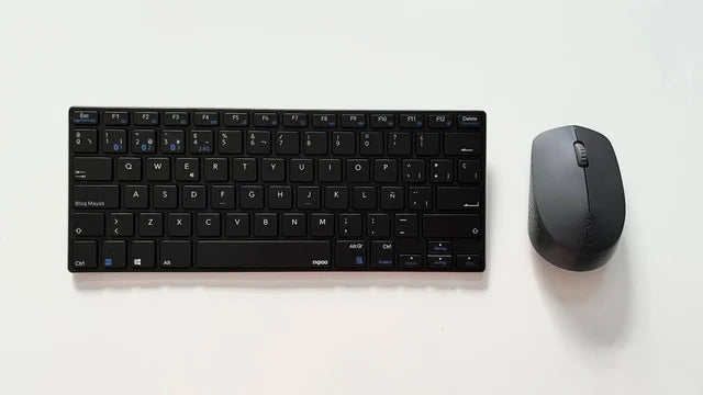 Teclado y ratón Rapoo inalámbricos