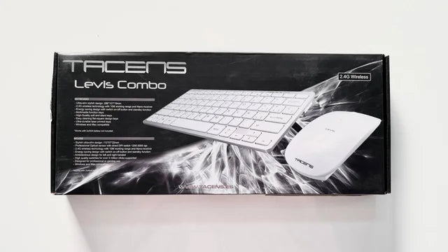 Tacens Levis Combo V2: Teclado y ratón inalámbrico