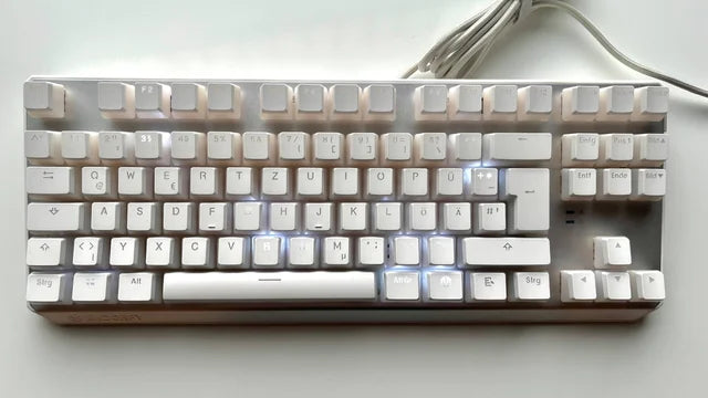 Teclado mecánico ENDORFY Thock TKL DE blanco