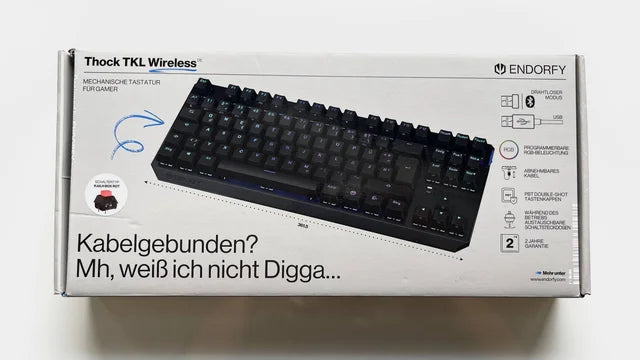 ENDORFY Thock TKL: Teclado mecánico inalámbrico