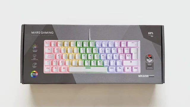 Mars Gaming MK60W - Teclado Mecánico