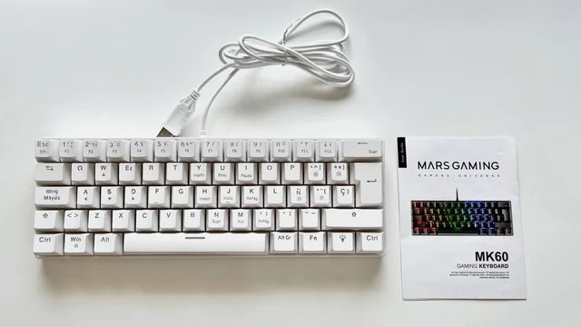 Mars Gaming MK60W - Teclado Mecánico