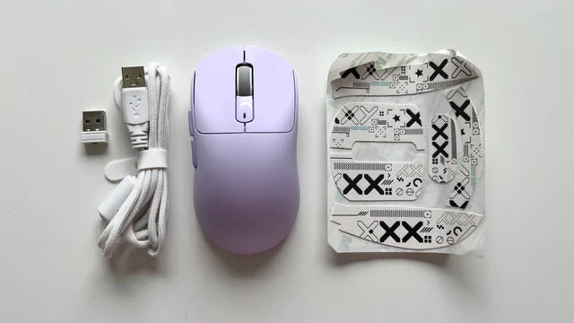 Ratón gaming ATTACK SHARK X3 - morado